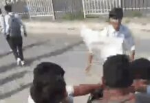 फतेहाबाद में पॉलीटेक्निक छात्रों के दो गुट भिड़े, दरांती लेकर दौड़ता दिखा युवक Fatehabad News,